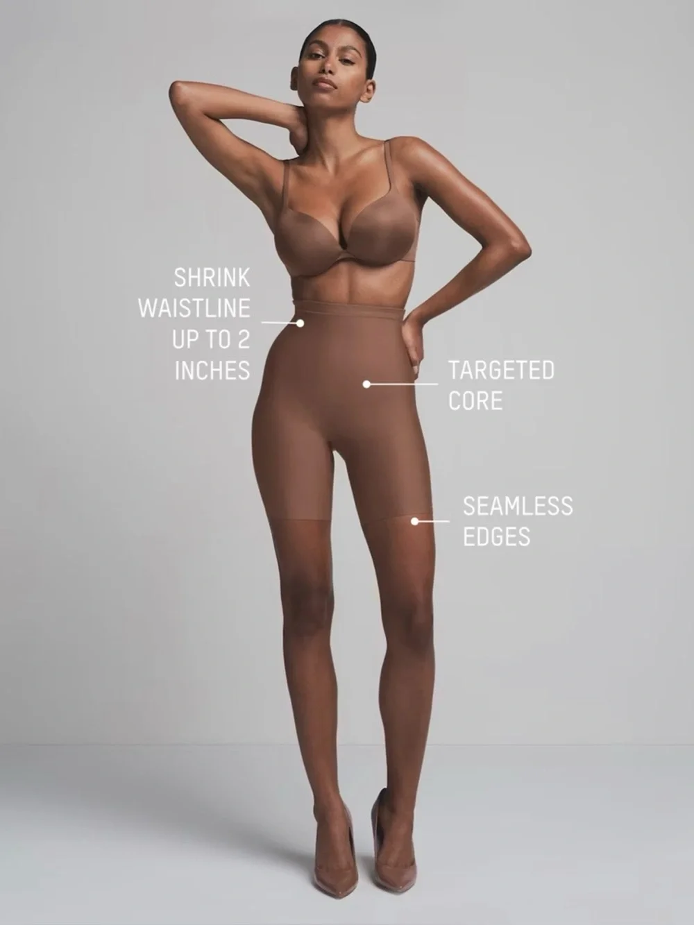 SKIMS Core Sculpt Mid Rise Short - (New with tags)